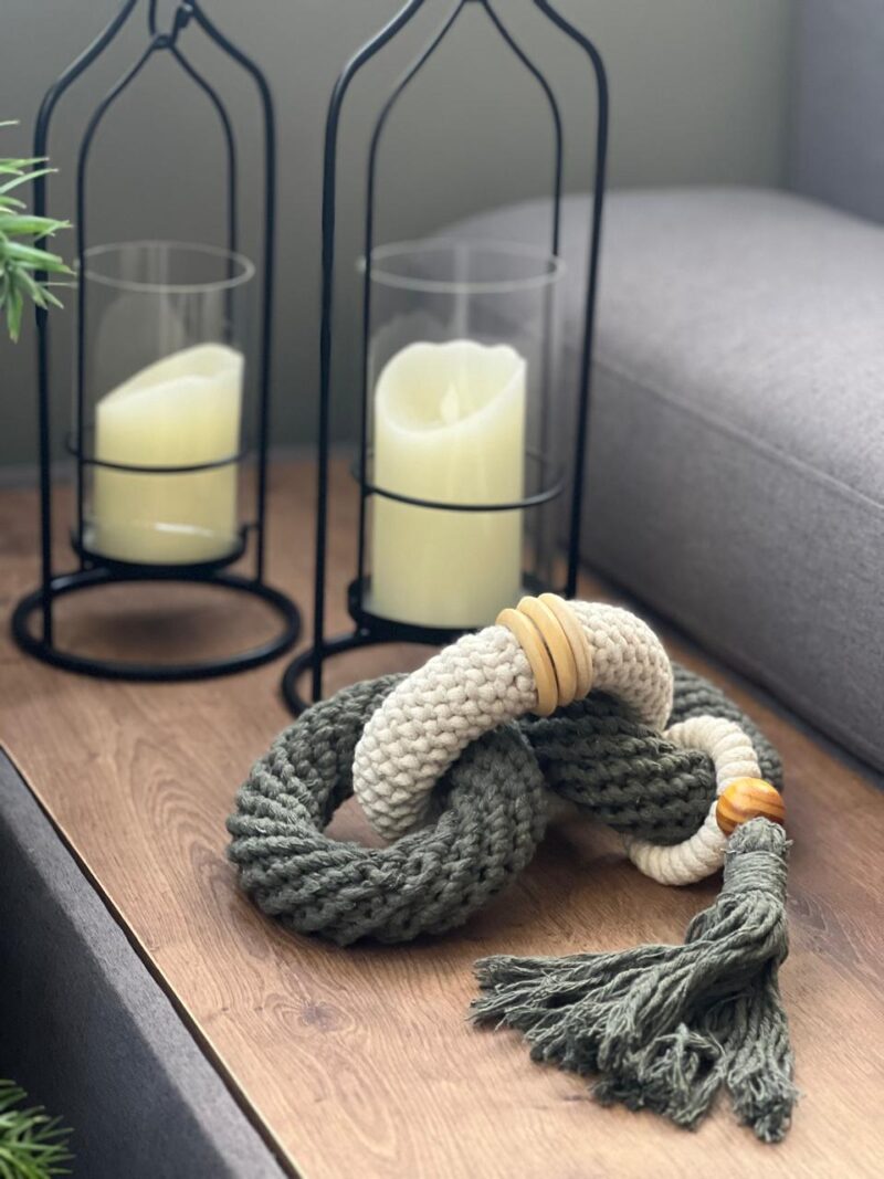 Colar de mesa artesanal Praiana — principal