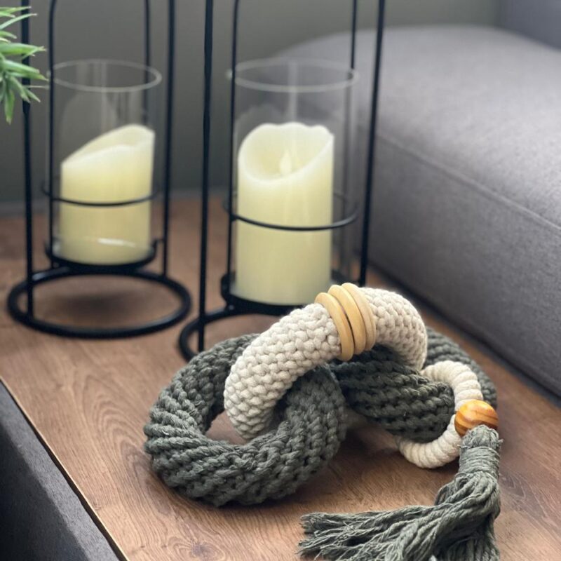 Colar de mesa artesanal Praiana — principal